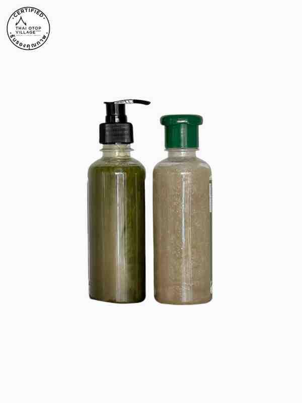 แชมพู-ครีมนวดผม สมุนไพรฟ้าทะลายโจร